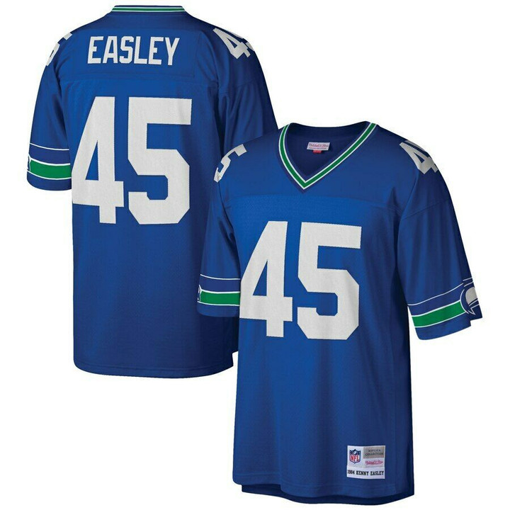 Seattle Seahawks Kenny Easley #45 Mitchell & Ness NFL 1984 Retired Legacy Jersey