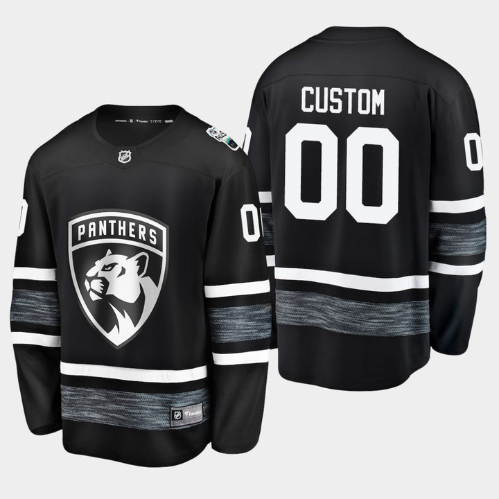 Men's Custom Florida Panthers Jersey, Florida Panthers Custom 2019 NHL All-Star Black Jersey