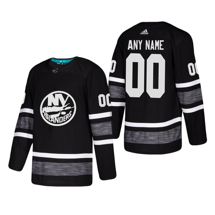 New York Islanders Custom #00 2019 NHL All-Star  Parley Black Jersey - Mens