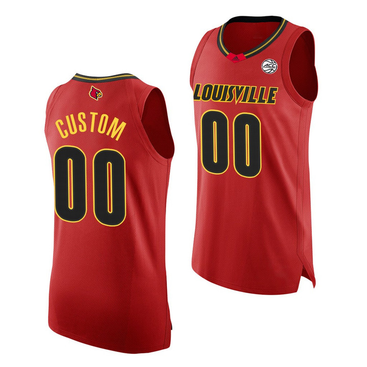 Youth Louisville Cardinals Custom Red 2020-21 College Basketball  Jersey