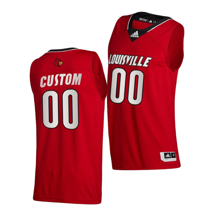 Louisville Cardinals Custom Red 2020-21 College Basketball Swingman Jersey Men