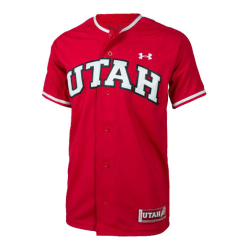 Under Armour Utah Utes Baseball Youth Custom Jersey