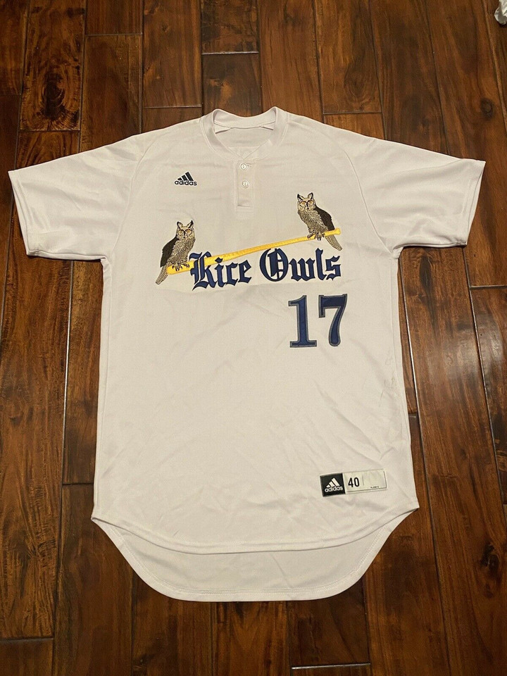 Rice Owls Baseball Custom Jersey - Youth