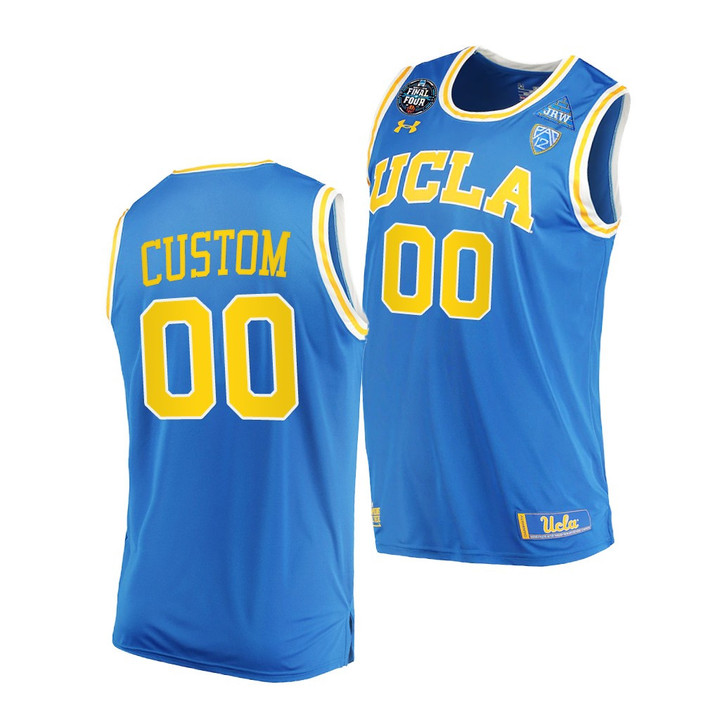 Youth UCLA Bruins Custom 2021 March Madness Final Four Blue PAC-12 Jersey