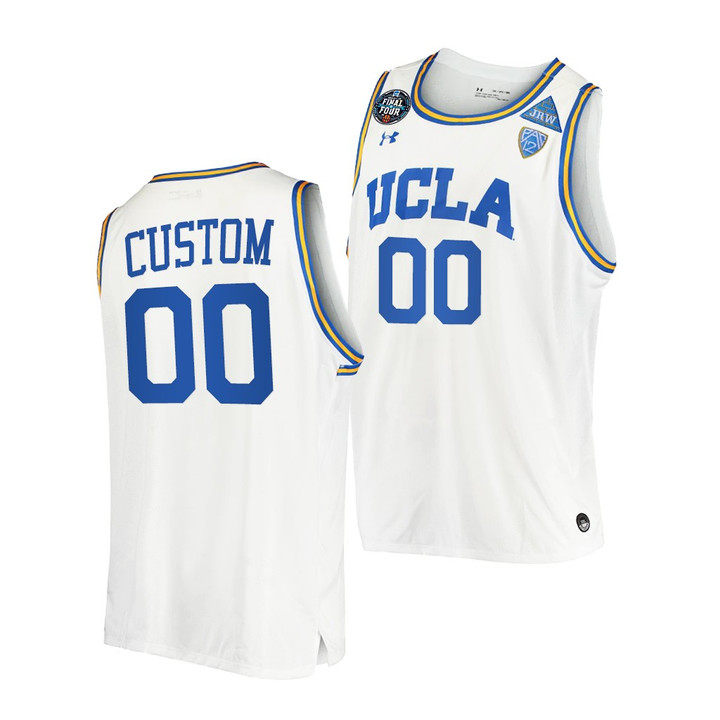 Youth UCLA Bruins Custom 2021 March Madness Final Four White JRW Jersey
