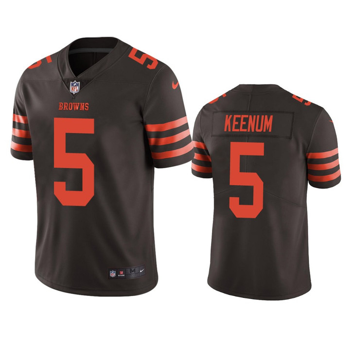 Color Rush Limited Cleveland Browns Case Keenum Brown Jersey