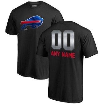 Buffalo Bills NFL Pro Line Customized Midnight Mascot Shirt - Black