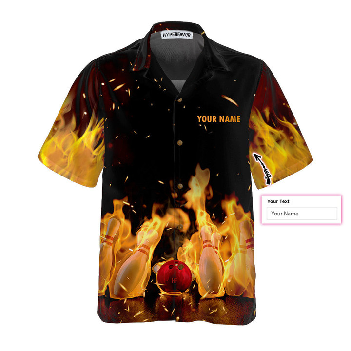 Pin Punisher Bowling Custom Hawaiian Shirt, Personalized Bowling Shirt For Men & Women