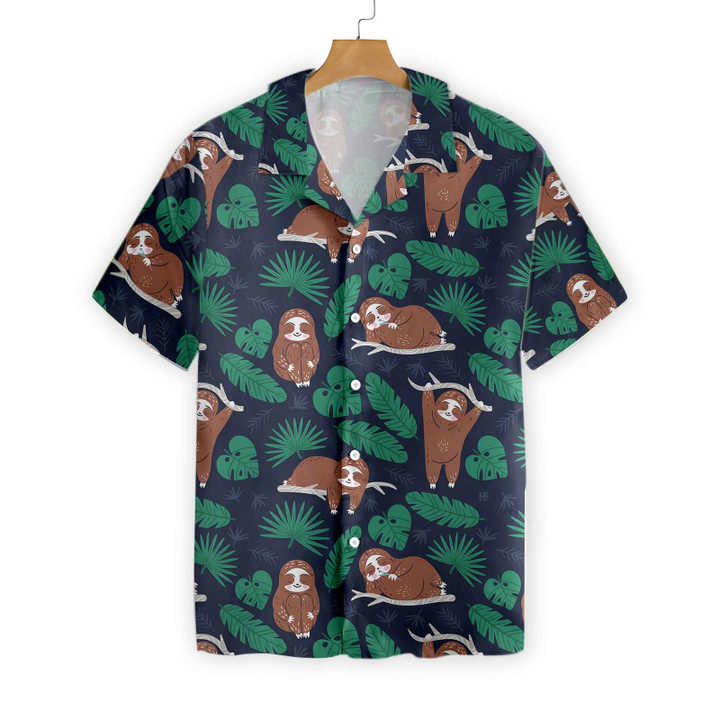 Lazy Sloth Shirt For Men Hawaiian Shirt