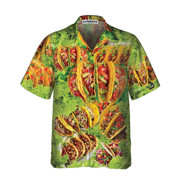 More Tacos Please Hawaiian Shirt, Funny Taco Shirt For Men & Women