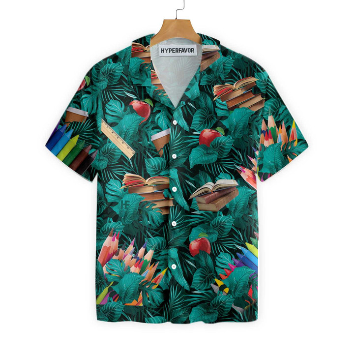 Tropical Teacher Hawaiian Shirt, Teacher Shirt for Men And Women, Best Gift For Teacher