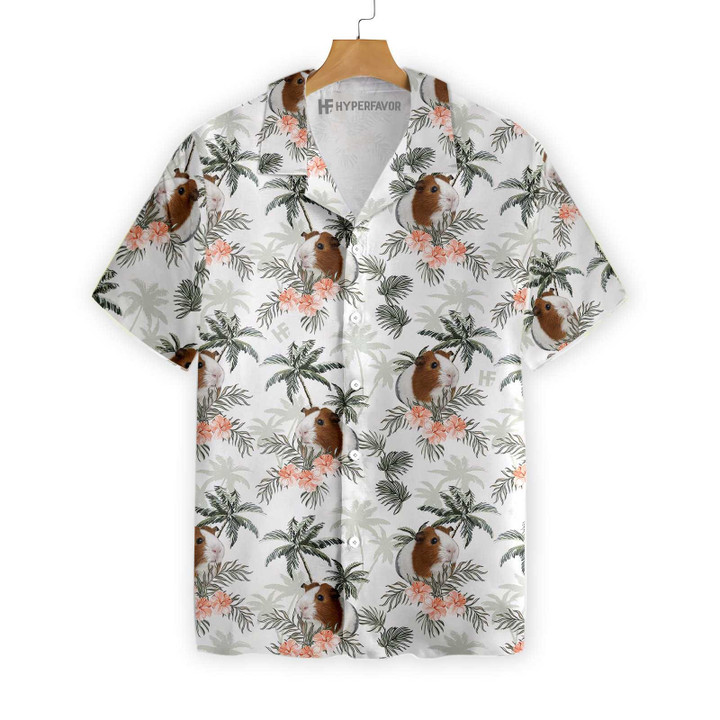 Tropical Guinea Pig Shirt For Men Hawaiian Shirt