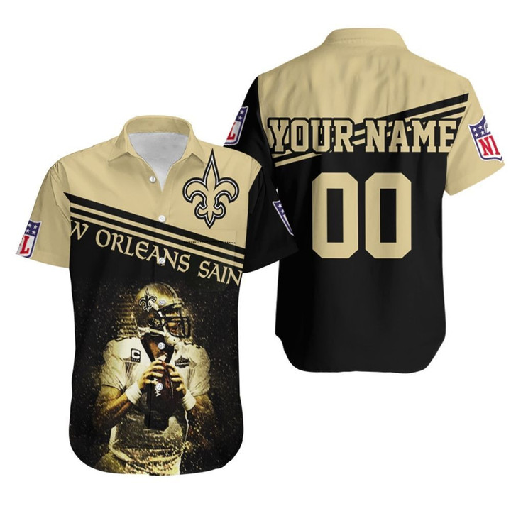 Drew Brees Legend New Orleans Saints 2020 Nfl Season Personalized Hawaiian Shirt
