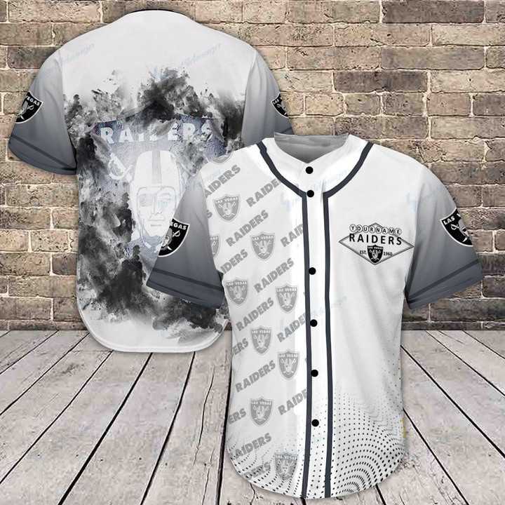 Las Vegas Raiders Baseball Jersey Shirt 88 - Baseball Jersey LF
