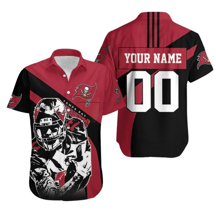 Tampa Bay Buccaneers Mike Evans 3d Printed For Fans Personalized Hawaiian Shirt
