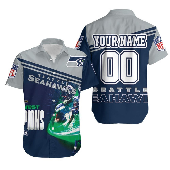 Nfc West Champions Seattle Seahawks 2020 Nfl Season Go Seattle Seahawks Personalized Hawaiian Shirt