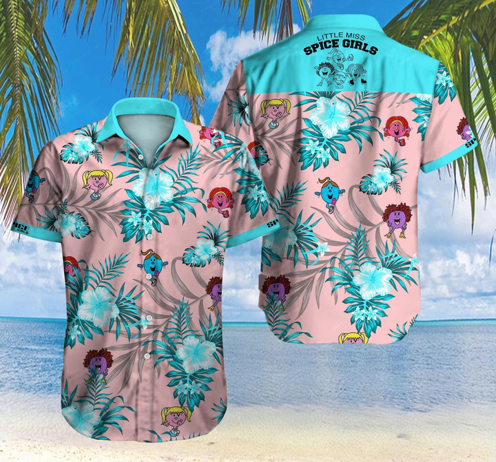 Spice Girls Hawaii Shirt Ver 8 Summer Button Up Shirt For Men Beach Wear Short Sleeve Hawaii Shirt