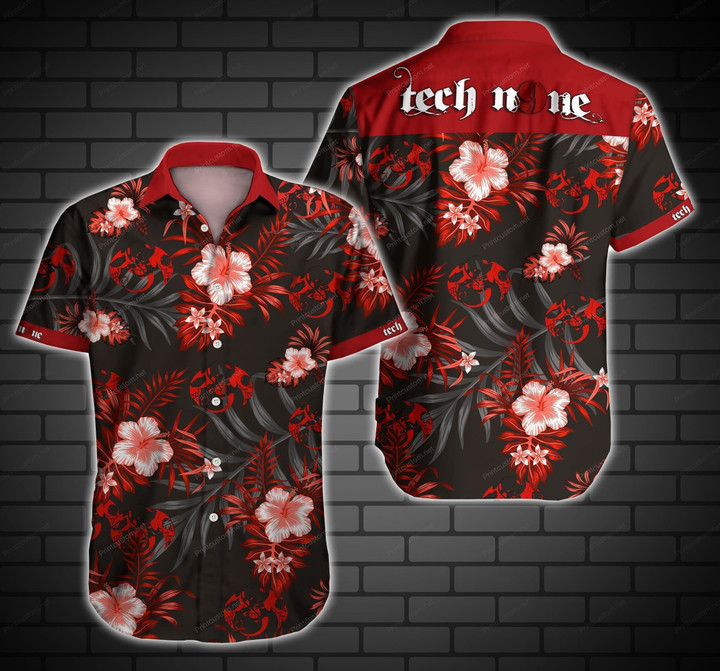 Tech N9ne Hawaii Shirt Summer Button Up Shirt For Men Beach Wear Short Sleeve Hawaii Shirt