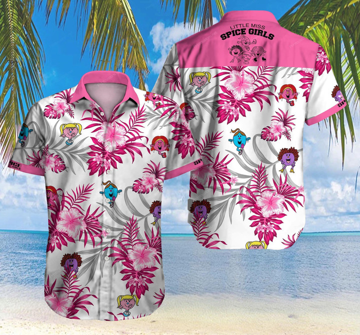 Spice Girls Hawaii Shirt Ver 10 Summer Button Up Shirt For Men Beach Wear Short Sleeve Hawaii Shirt