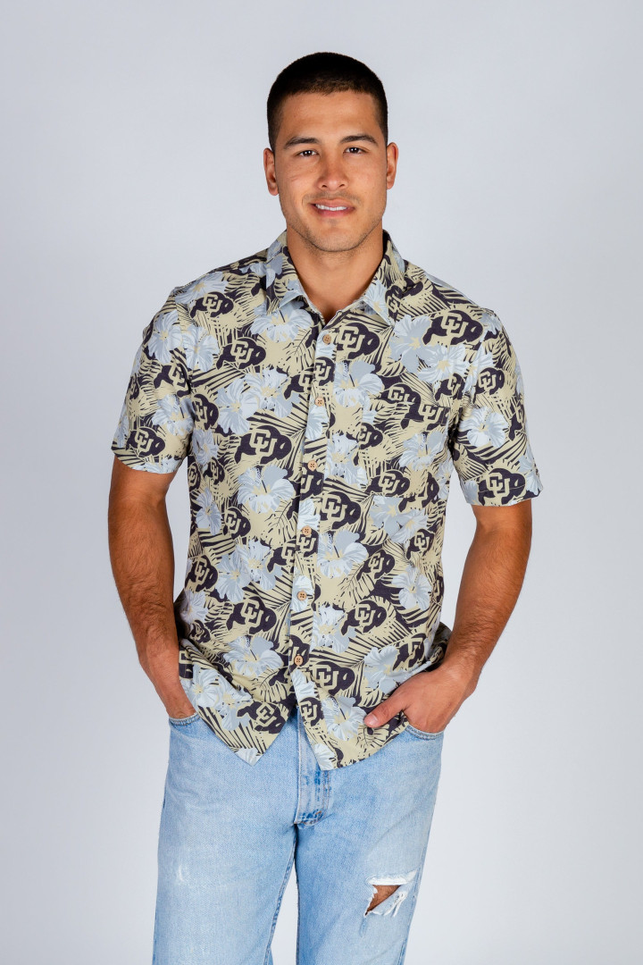 Runnin' with Ralphie | U of Colorado Hawaiian Shirt
