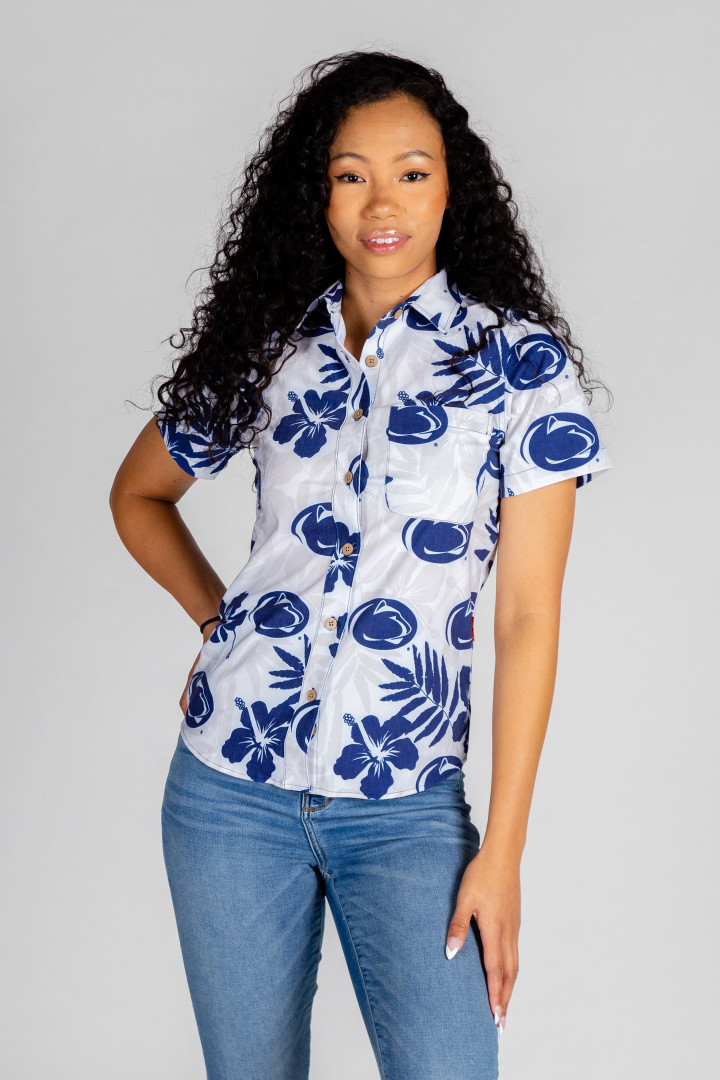 I Ain't Lion | Women's Penn State Hawaiian Shirt