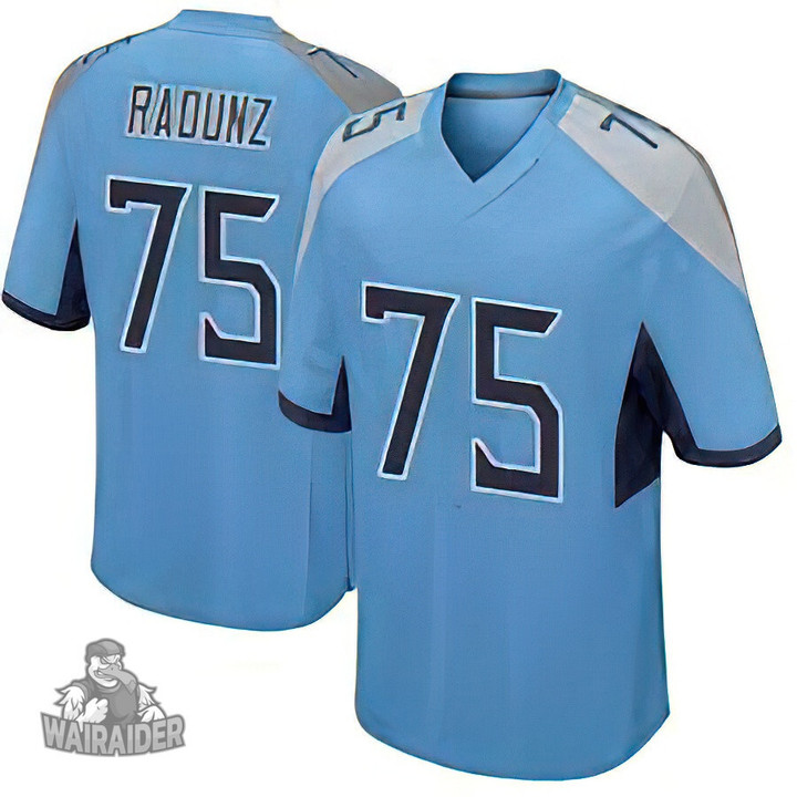 Men's Dillon Radunz Tennessee Titans Light Blue Jersey
