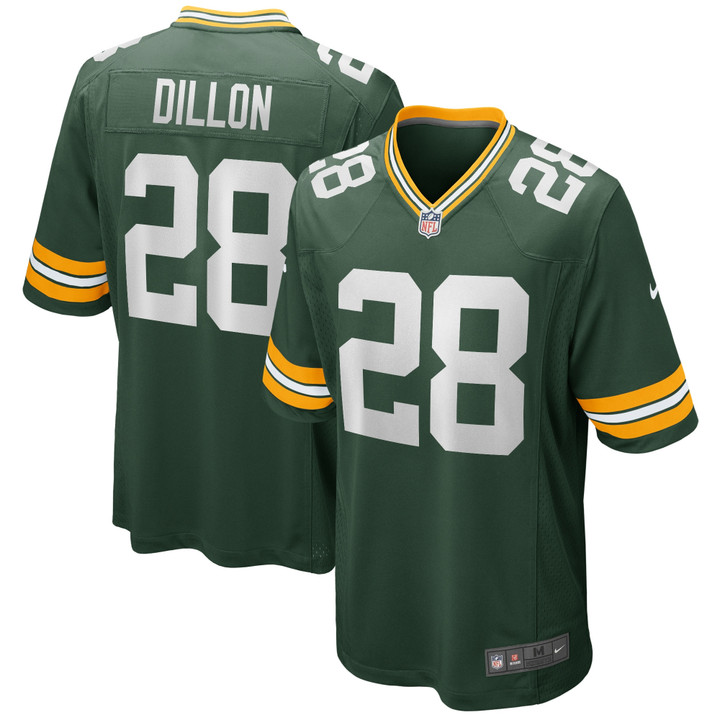 Men's A.J. Dillon Green Bay Packers Player Jersey - Green