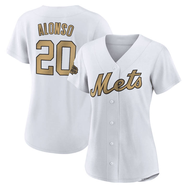 Pete Alonso Women's New York Mets 2022 All-Star Jersey - White