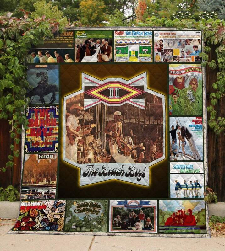 Best Of The Beach Boys 3D Customized Quilt Blanket Size Single, Twin, Full, Queen, King, Super King  