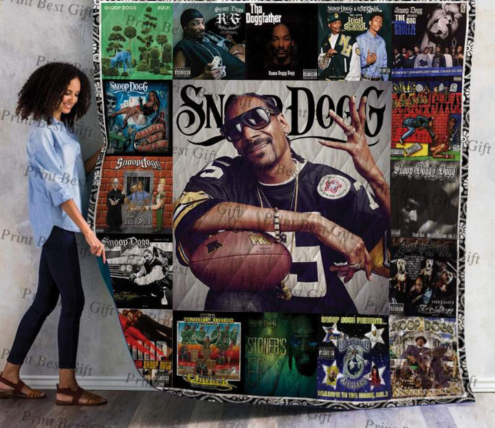 Snoop Dogg Albums Cover Poster 3D Quilt Blanket Size Single, Twin, Full, Queen, King, Super King  