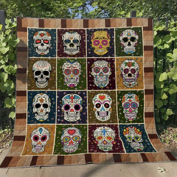Day Of Death 3D Customized Quilt Blanket Size Single, Twin, Full, Queen, King, Super King  