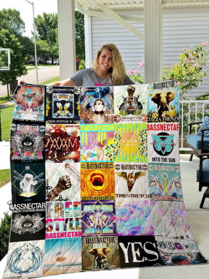 Bassnectar 3D Customized Quilt Blanket Size Single, Twin, Full, Queen, King, Super King  