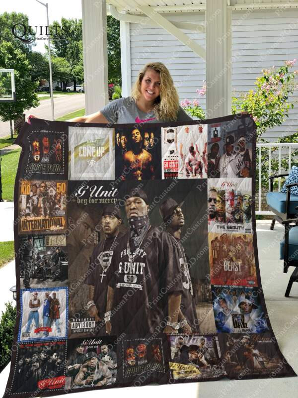 Gunit Albums 3D Customized Quilt Blanket Size Single, Twin, Full, Queen, King, Super King  