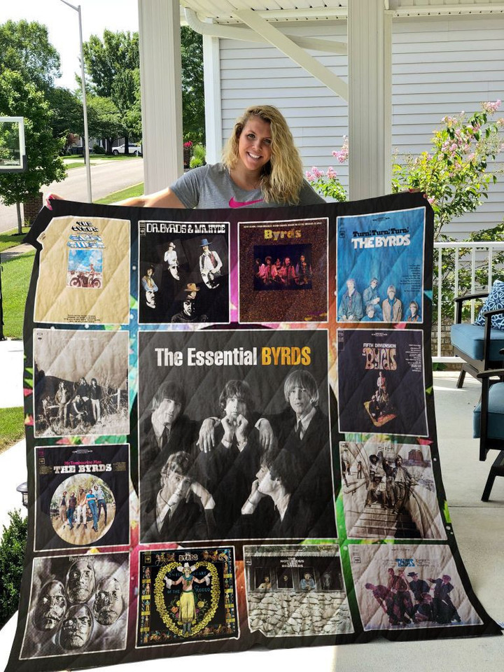 The Byrds Albums For Fans New 3D Quilt Blanket Size Single, Twin, Full, Queen, King, Super King  