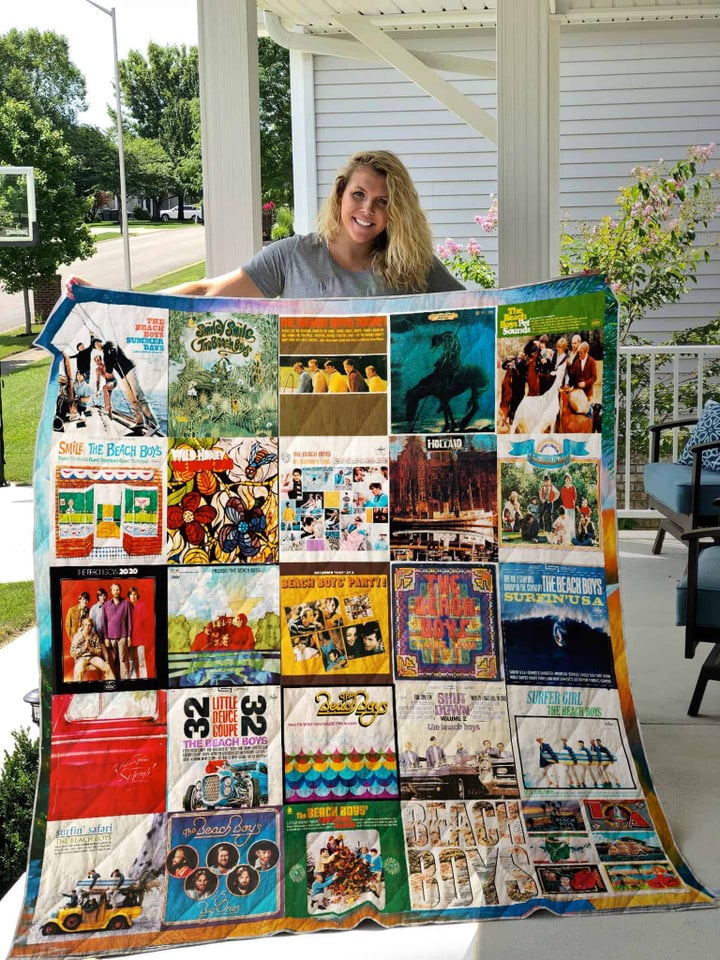 The Beach Boys 3D Customized Quilt Blanket Size Single, Twin, Full, Queen, King, Super King  