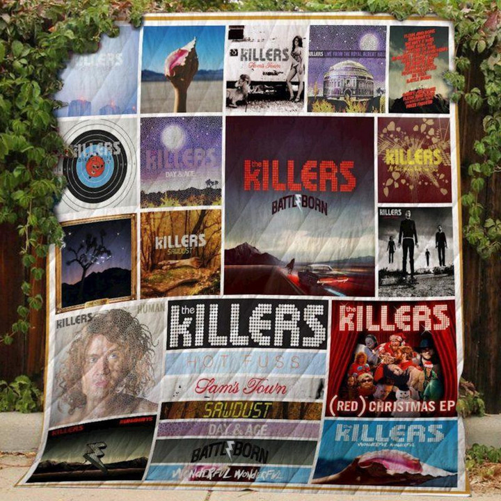The Killers 3D Customized Quilt Blanket Size Single, Twin, Full, Queen, King, Super King  