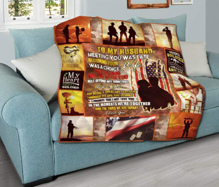 My Soldier 3D Customized Quilt Blanket Size Single, Twin, Full, Queen, King, Super King  