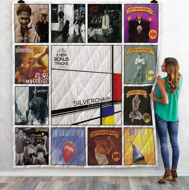 Silverchair Singles Albums 3D Customized Quilt Blanket Size Single, Twin, Full, Queen, King, Super King  