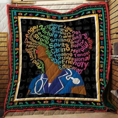 Colorful Educated Art Angel Healing Helpful Positive Custom Quilt Qf7767 Quilt Blanket Size Single, Twin, Full, Queen, King, Super King  