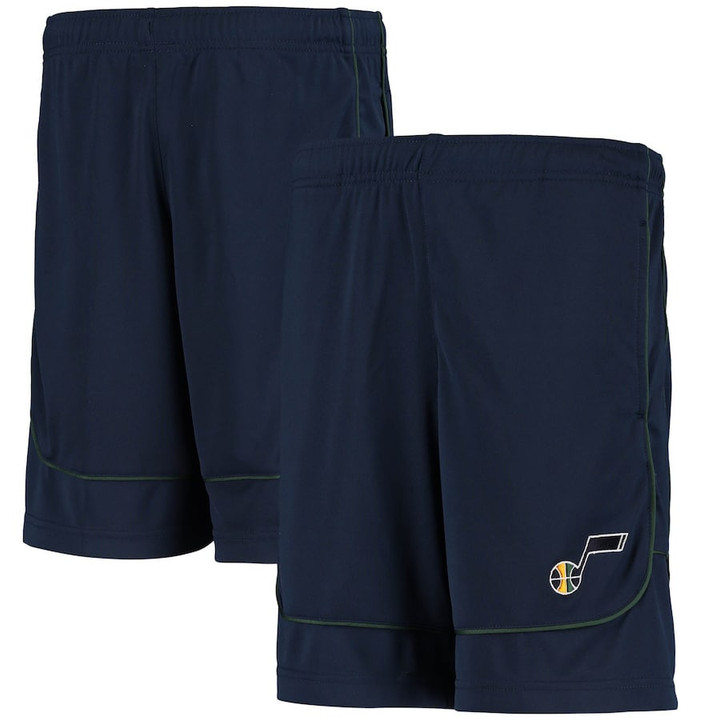 Utah Jazz Youth Boomin Out Dazzle Shorts - Navy