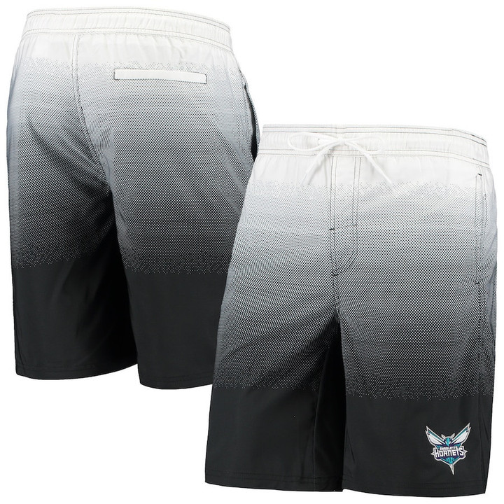 Charlotte Hornets G-III Sports by Carl Banks Horizon Swim Trunks - Black