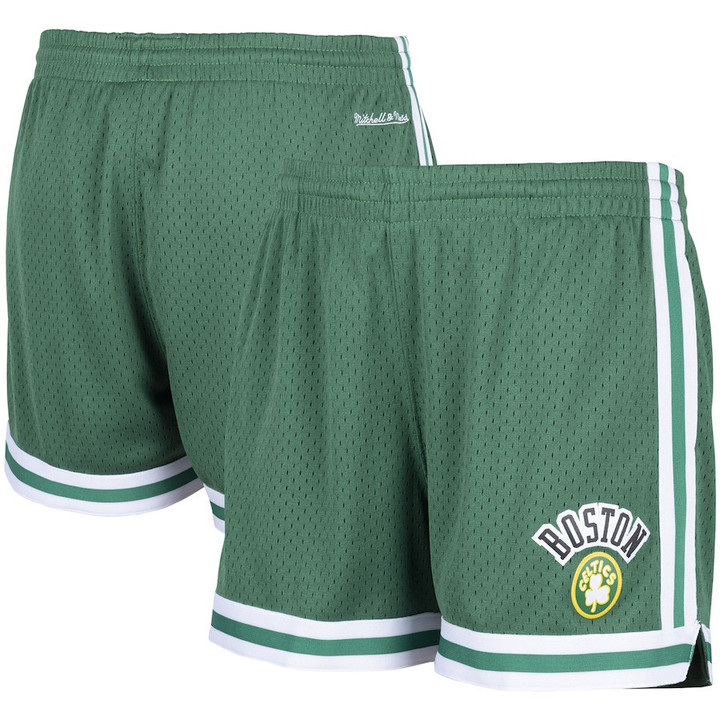 Boston Celtics  Women's Jump Shot Shorts - Kelly Green