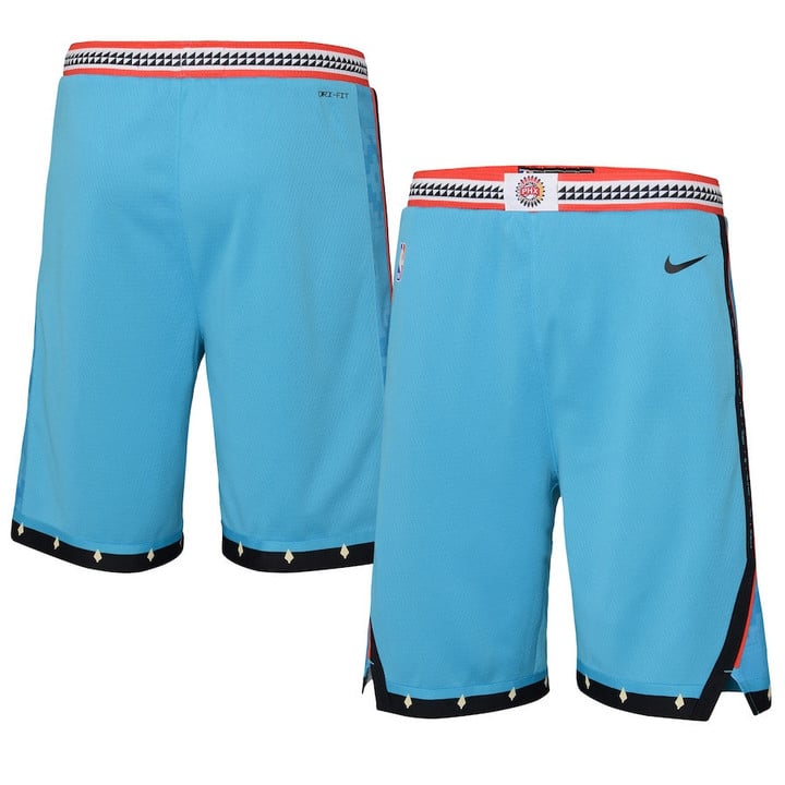 Phoenix Suns  Youth 2022/23 City Edition Swingman Shorts - Turquoise