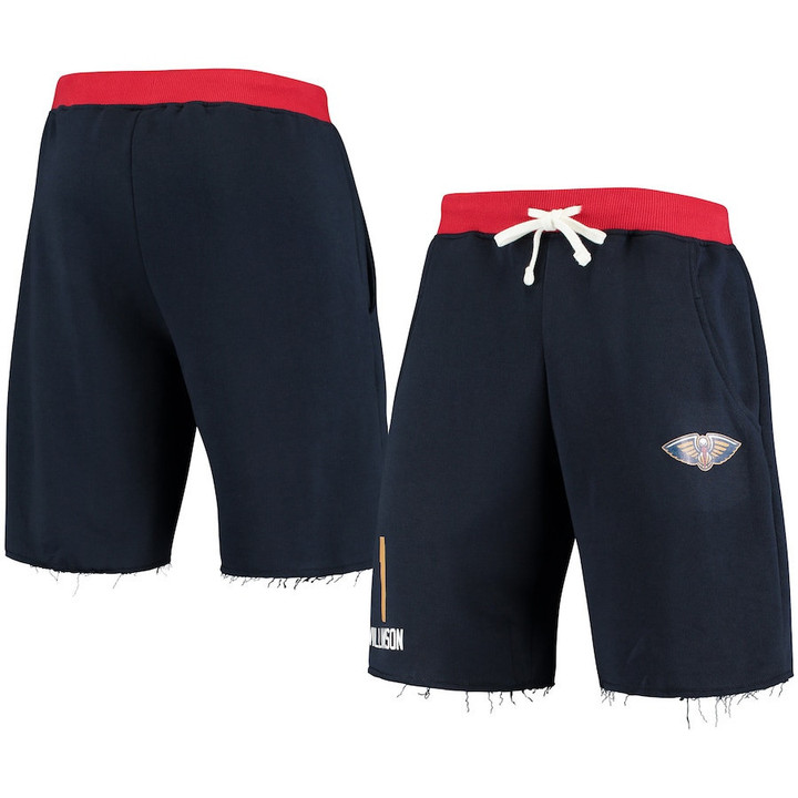 Zion Williamson New Orleans Pelicans Name & Number Shorts - Navy