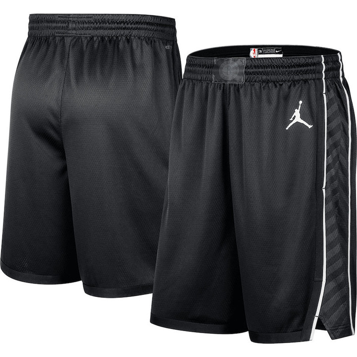 Brooklyn Nets  2022/2023 Statement Edition Swingman Performance Shorts - Black