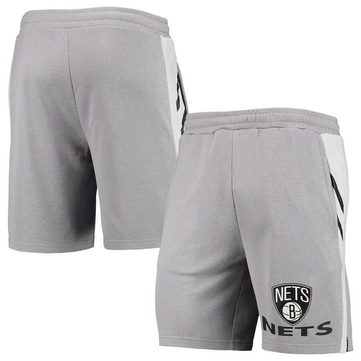 Brooklyn Nets Concepts Sport Stature Shorts - Gray