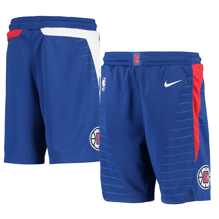 LA Clippers  Youth 2020/21 Swingman Shorts - Icon Edition - Royal