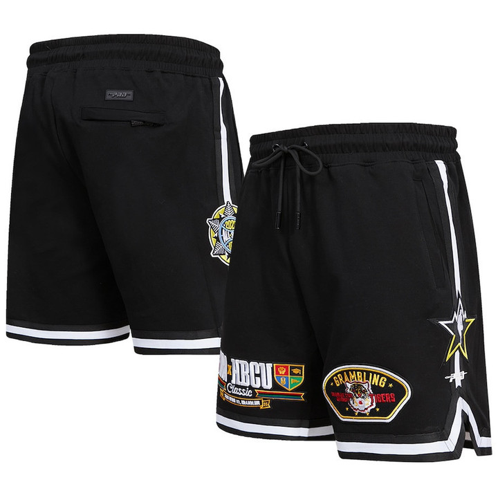 Grambling Tigers Pro Standard Unisex 2023 NBA All-Star Game x HBCU Classic Chenille Shorts - Black