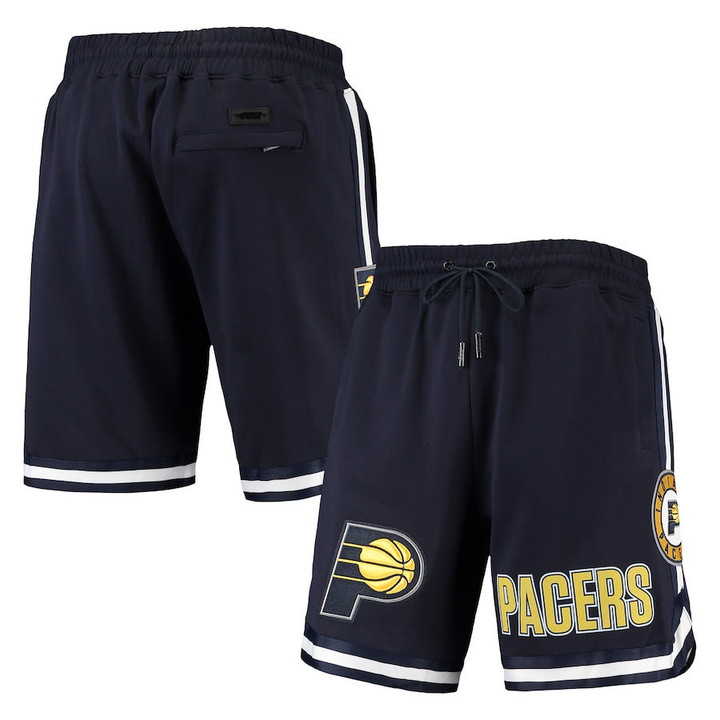 Indiana Pacers Pro Standard Team Chenille Shorts - Navy