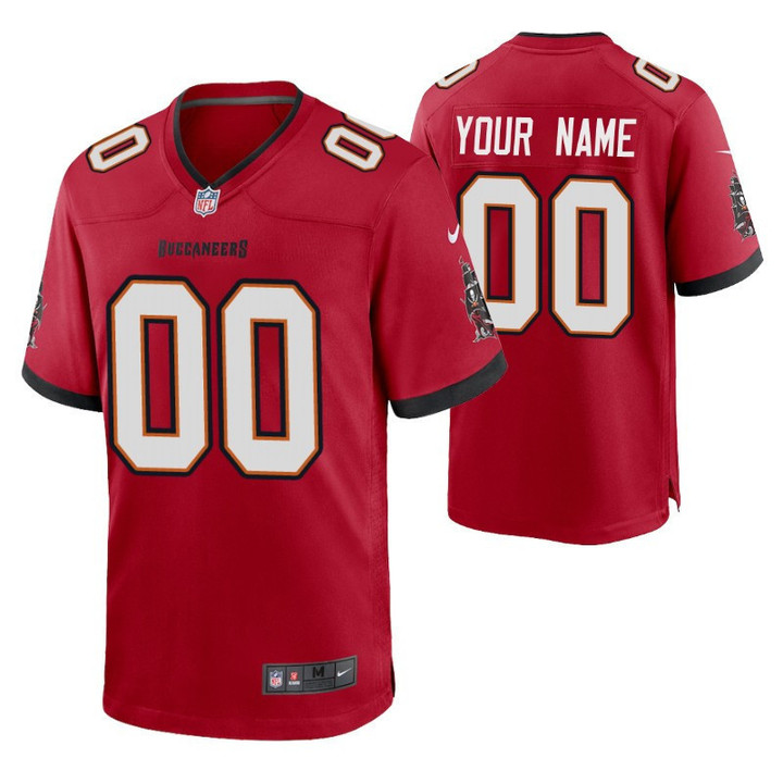 Custom Nfl Jersey, Custom Tampa Bay Buccaneers Red Game Jersey - Youth